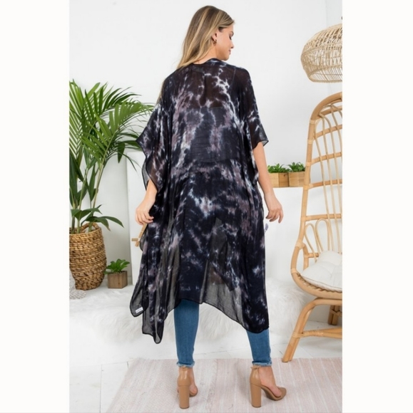 🆕 Smokey Pallet Kimono - Picture 3 of 7